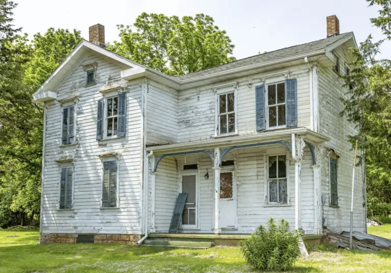 Save This Historic c.1820 Pennsylvania Farmhouse on 4 Acres – Only $140K